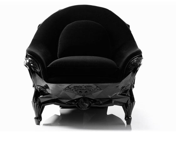 "Evilishly Skull Armchair" chair-505-12-2013.jp